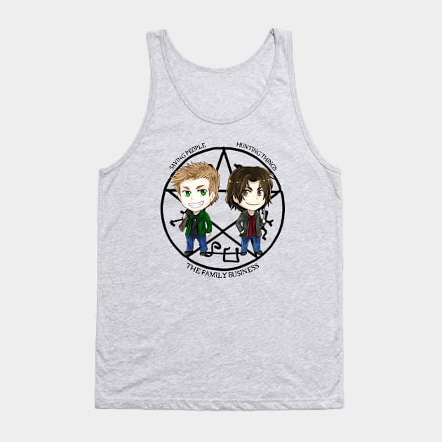 Saving people, hunting things... Tank Top by Yunuyei's Store